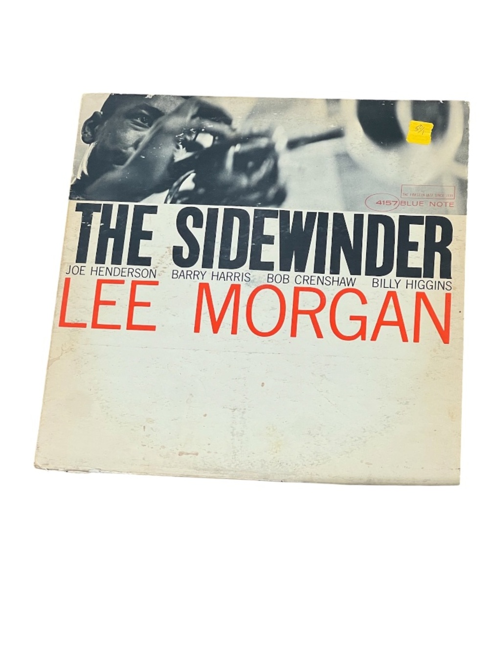 Lee Morgan The Sidewinder LP Blue Note BLP 4157 Mono Vintage Jazz Vinyl Untested